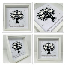 Load image into Gallery viewer, Quote 'Branches On A Tree' Family Tree Frame - Black