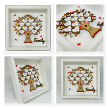 Load image into Gallery viewer, Large Family Tree Frame - Red Classic