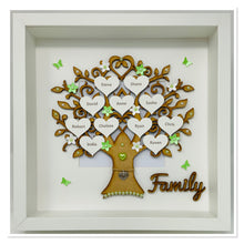 Load image into Gallery viewer, Large Family Tree Frame - Green Classic