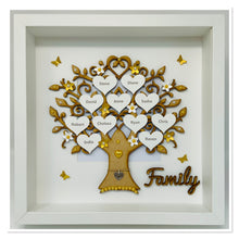 Load image into Gallery viewer, Large Family Tree Frame - Gold Classic