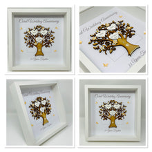 Load image into Gallery viewer, 35th Coral 35 Years Wedding Anniversary Frame - Message