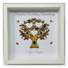 Load image into Gallery viewer, 17th Furniture 17 Years Wedding Anniversary Frame - Message