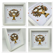 Load image into Gallery viewer, 38th Tourmaline 38 Years Wedding Anniversary Frame - Message