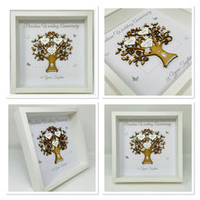 Load image into Gallery viewer, 18th Porcelain 18 Years Wedding Anniversary Frame - Message