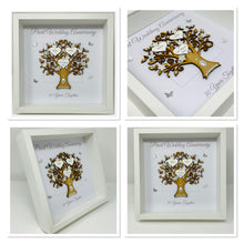 Load image into Gallery viewer, 30th Pearl 30 Years Wedding Anniversary Frame - Message