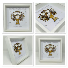 Load image into Gallery viewer, 24th Opal 24 Years Wedding Anniversary Frame - Message