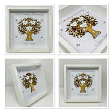 Load image into Gallery viewer, 10th Tin 10 Years Wedding Anniversary Frame - Message