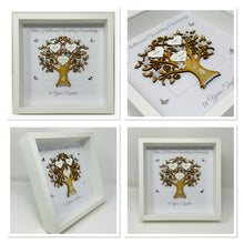 Load image into Gallery viewer, 16th Silver Holloware 16 Years Wedding Anniversary Frame - Message