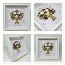 Load image into Gallery viewer, 6th Iron 6 Years Wedding Anniversary Frame - Message