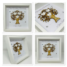 Load image into Gallery viewer, 11th Steel 11 Years Wedding Anniversary Frame - Message