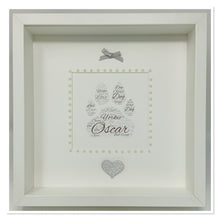 Load image into Gallery viewer, Pet Paw Remembrance Word Art Frame