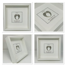 Load image into Gallery viewer, Silver Angel Wings Remembrance Frame
