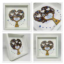 Load image into Gallery viewer, 45th Sapphire 45 Years Wedding Anniversary Frame - Heart