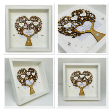 Load image into Gallery viewer, 30th Pearl 30 Years Wedding Anniversary Frame - Heart Tree