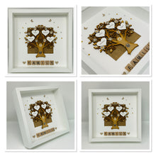 Load image into Gallery viewer, Scrabble Family Tree Frame - Neutral Beige