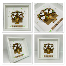 Load image into Gallery viewer, Scrabble Family Tree Frame - Green
