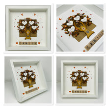 Load image into Gallery viewer, Scrabble Family Tree Frame - Orange