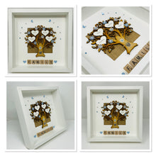 Load image into Gallery viewer, Scrabble Family Tree Frame - Pale Blue