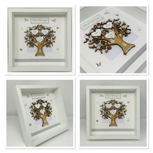 Load image into Gallery viewer, Wedding Day Tree Frame - Silver Glitter