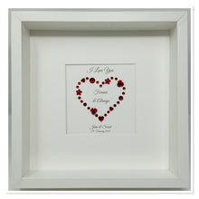 Load image into Gallery viewer, 'I Love You' Gem Heart Picture Frame