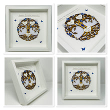 Load image into Gallery viewer, 45th Sapphire 45 Years Wedding Anniversary Frame - Tree Of Life