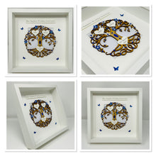 Load image into Gallery viewer, 65th Blue Sapphire Wedding Anniversary Frame - Tree Of Life