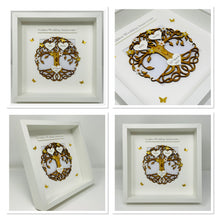 Load image into Gallery viewer, 50th Golden 50 Years Wedding Anniversary Frame - Tree Of Life