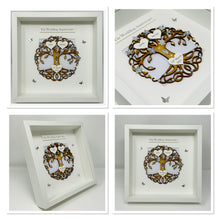 Load image into Gallery viewer, 10th Tin 10 Years Wedding Anniversary Frame - Tree Of Life