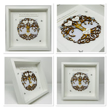Load image into Gallery viewer, 5th Wood 5 Years Wedding Anniversary Frame - Tree Of Life