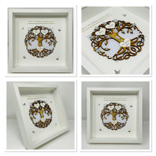 Load image into Gallery viewer, 25th Silver 25 Years Wedding Anniversary Frame - Tree Of Life