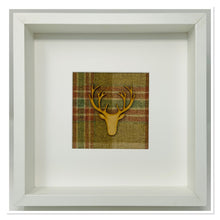 Load image into Gallery viewer, Stag Head Frame - Mustard & Orange - STA 3