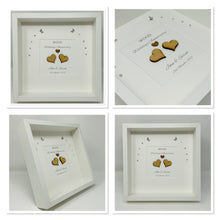 Load image into Gallery viewer, 5th Wood 5 Years Wedding Anniversary Frame - Traditional