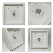Load image into Gallery viewer, 25th Silver 25 Years Wedding Anniversary Frame - Traditional