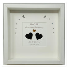 Load image into Gallery viewer, 3rd Leather 3 Years Wedding Anniversary Frame - Traditional