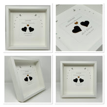 Load image into Gallery viewer, 3rd Leather 3 Years Wedding Anniversary Frame - Traditional