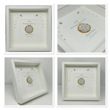 Load image into Gallery viewer, 13th Lace 13 Years Wedding Anniversary Frame - Traditional
