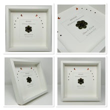 Load image into Gallery viewer, 19th Bronze 19 Years Wedding Anniversary Frame - Traditional