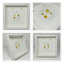Load image into Gallery viewer, 50th Golden 50 Years Wedding Anniversary Frame - Traditional