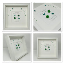 Load image into Gallery viewer, 55th Emerald 55 Years Wedding Anniversary Frame - Traditional