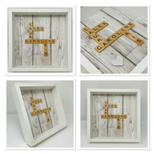 Load image into Gallery viewer, Scrabble Tile Frame - Wood Effect