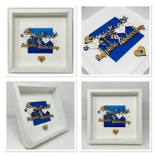 Load image into Gallery viewer, 45th Sapphire 45 Years Wedding Anniversary Frame - Branch