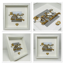 Load image into Gallery viewer, 25th Silver 25 Years Wedding Anniversary Frame - Branch