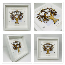 Load image into Gallery viewer, 15th Crystal 15 Years Wedding Anniversary Frame - Classic