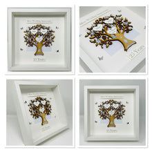 Load image into Gallery viewer, 25th Silver 25 Years Wedding Anniversary Frame - Classic
