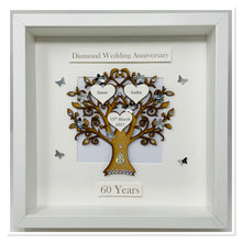Load image into Gallery viewer, 60th Diamond 60 Years Wedding Anniversary Frame - Classic