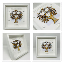 Load image into Gallery viewer, 5th Wood 5 Years Wedding Anniversary Frame - Classic