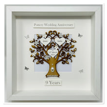 Load image into Gallery viewer, 9th Pottery 9 Years Wedding Anniversary Frame - Classic