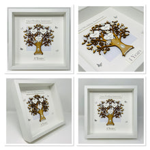 Load image into Gallery viewer, 4th Linen 4 Years Wedding AnniversaryFrame - Classic