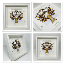 Load image into Gallery viewer, 24th Opal 24 Years Wedding Anniversary Frame - Classic