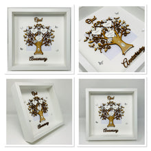 Load image into Gallery viewer, 24th Opal 24 Years Wedding Anniversary Frame - Wooden